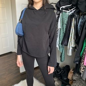 Zara black hoodie